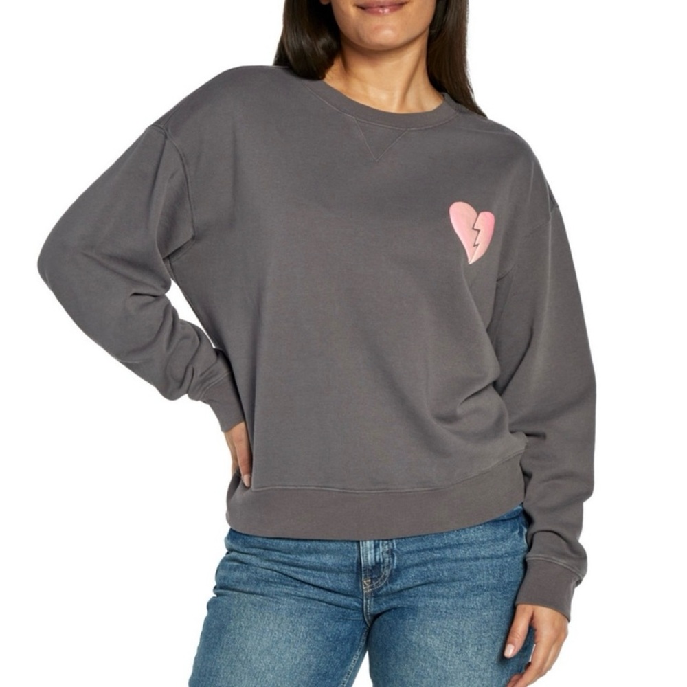Wildfox Graphic Crewneck Sweater Size Various
